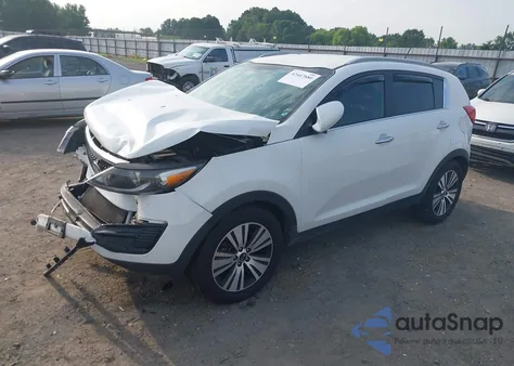 2016 Kia Sportage Ex из США, поврежденный, VIN KNDPC3AC0G7880392